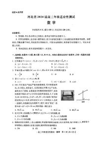 （高考新构架19题）河北省2024届高三年级适应性测试数学试题（含解析）