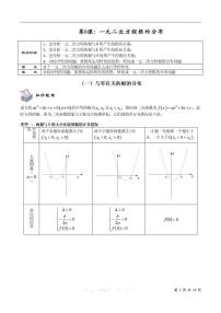 2025年沪教版高中数学高一第一学期-专题06- 一元二次方程根的分布-(学生版+教师版)
