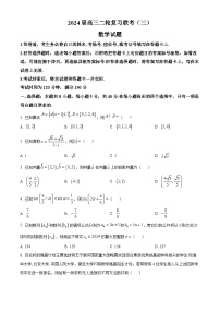 河南省部分重点高中2023-2024学年高三下学期5月百师联盟大联考数学试卷 (新高考)（含答案）