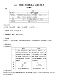 2024一轮题型分类细讲精练04：函数及其性质