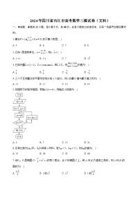 2024年四川省内江市高考数学三模试卷（文科）-普通用卷