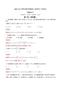 01 备战2024年高考数学模拟卷（新高考Ⅰ卷专用）（解析版）