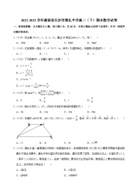 2022-2023学年湖南省长沙市雅礼中学高二（下）期末数学试卷