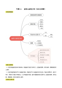 高考数学一轮复习知识点讲解+真题测试专题9.1直线与直线方程(知识点讲解)(原卷版+解析)