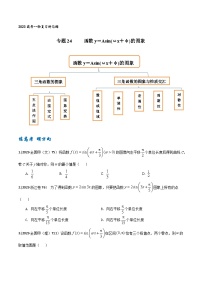 高考数学一轮复习题型讲解+专题训练(新高考专用)专题24函数y＝Asin(ωx＋φ)的图象(原卷版+解析)