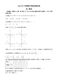 湖南省浏阳市2023-2024学年高二下学期期末质量监测数学试卷