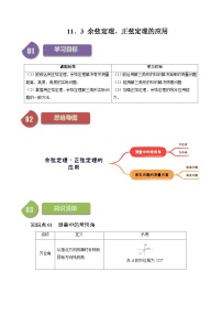 高中数学苏教版 (2019)必修 第二册11.3 余弦定理、正弦定理的应用精品课时训练