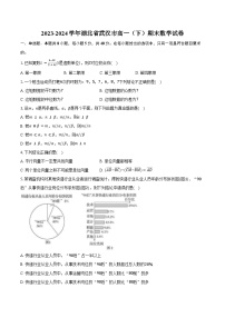 2023-2024学年湖北省武汉市高一（下）期末数学试卷（含答案）