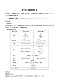 2024年高二数学暑期培优讲义 第06讲 椭圆及其性质+课后巩固练习 （2份打包，原卷版+教师版）