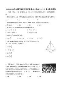2023-2024学年四川省泸州市泸县重点中学高二（上）期末数学试卷(含解析）