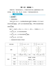 高考数学科学创新复习方案提升版第51讲双曲线（一）学案（Word版附解析）