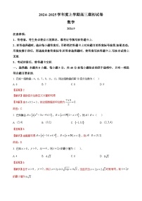 江苏省镇江市2024-2025学年高三上学期9月质量监测数学试题