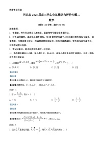 河北省石家庄一中2024-2025学年高三上学期10月月考数学试题