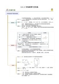 高中数学人教A版 (2019)必修 第二册第八章 立体几何初步8.6 空间直线、平面的垂直课时训练