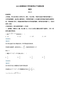 山东省临沂市2024-2025学年高二上学期期中考试数学试卷（Word版附解析）