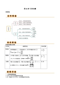 （寒假）人教A版高二数学寒假培优讲义+随堂检测+课后练习 第04讲 空间向量（2份，原卷版+教师版）