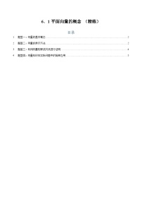高中人教A版 (2019)6.1 平面向量的概念当堂达标检测题