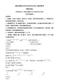 湖北省部分市州2024-2025学年高三上学期元月期末联考数学试卷(Word版附解析)