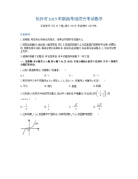 湖南省长沙市2024-2025学年高三上学期新高考适应性考试数学试题