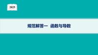 2025高考数学二轮复习-规范解答1 函数与导数【课件】