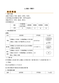 新高考数学一轮复习考点讲与练1.1 集合（精讲）（2份，原卷版+教师版）