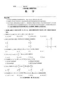 2025届江西省九校联考高三上学期11月期中考试数学试卷及参考答案