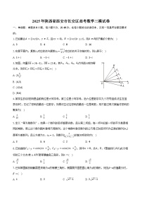 陕西省西安市长安区2025年高考三模数学试卷（含解析）
