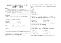 云南省临沧地区中学2025届高三高考适应性月考（四） 数学试卷（含解析）