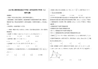 云南省临沧地区中学2025届高三高考适应性月考卷（九） 数学试题（含解析）