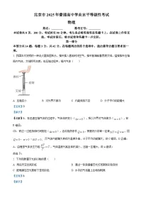 2025年高考北京卷物理真题（解析版）
