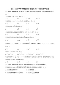 2024-2025学年河南省新乡市高二（下）期末数学试卷（含答案）