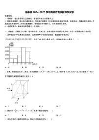 榆中县2024-2025学年高考仿真模拟数学试卷含解析