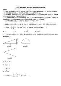 2025年吉林省辽源市东丰县高考数学必刷试卷含解析