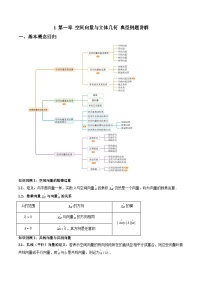 （人教A版）选择性必修一高二数学上册期中复习第一章 空间向量与立体几何 典型例题讲解（2份，原卷版+解析版）