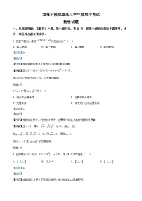 黑龙江省龙东十校联盟2025-2026学年高三上学期期中考试数学试卷（Word版附解析）