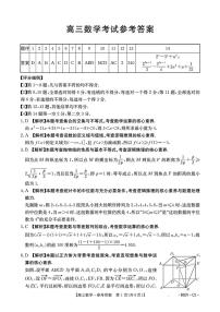 2025年河南金太阳高三上学期11月数学试题及答案