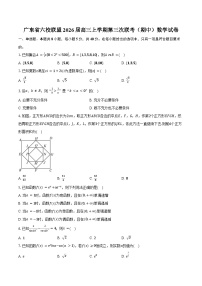 广东省六校联盟2026届高三上学期第三次联考（期中）数学试卷（含答案）