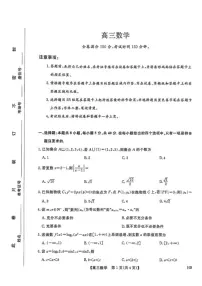 河北邯郸高三上学期金科联考二月份数学试卷（含解析）