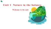 2020-2021学年Unit 2 Natural disastersWelcome to the unit背景图课件ppt