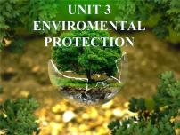 2021学年Unit 3 Environmental Protection教学ppt课件