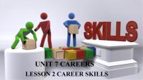 高中英语北师大版 (2019)选择性必修 第三册Lesson 2 Career Skills示范课课件ppt