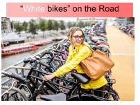 英语必修 第三册Lesson 3 "White Bikes" on the Road多媒体教学课件ppt