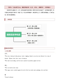 专题17+读后续写03：脱困类故事（火灾、洪水、迷路等）-【查漏补缺】2022年高考英语三轮冲刺过关