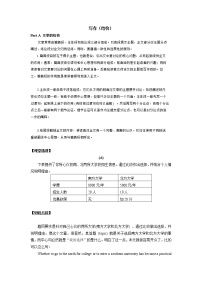 写作强化3 结构 学案 2022届上海高考英语二轮专题复习