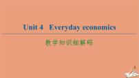 外研版 (2019)选择性必修 第四册Unit 4 Everyday economics教学ppt课件