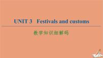 高中英语Unit 3 Festivals and customs教学ppt课件