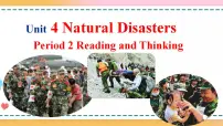 高中英语人教版 (2019)必修 第一册Unit 4 Natural disasters完整版课件ppt