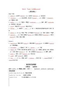 北师大版 (2019)必修 第一册Lesson 1 The Underdog教案及反思