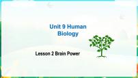 高中英语北师大版 (2019)选择性必修 第三册Unit 9 Human BiologyLesson 2 Brain Power教案配套课件ppt