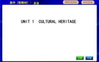 英语人教版 (2019)Unit 1 Cultural Heritage说课课件ppt